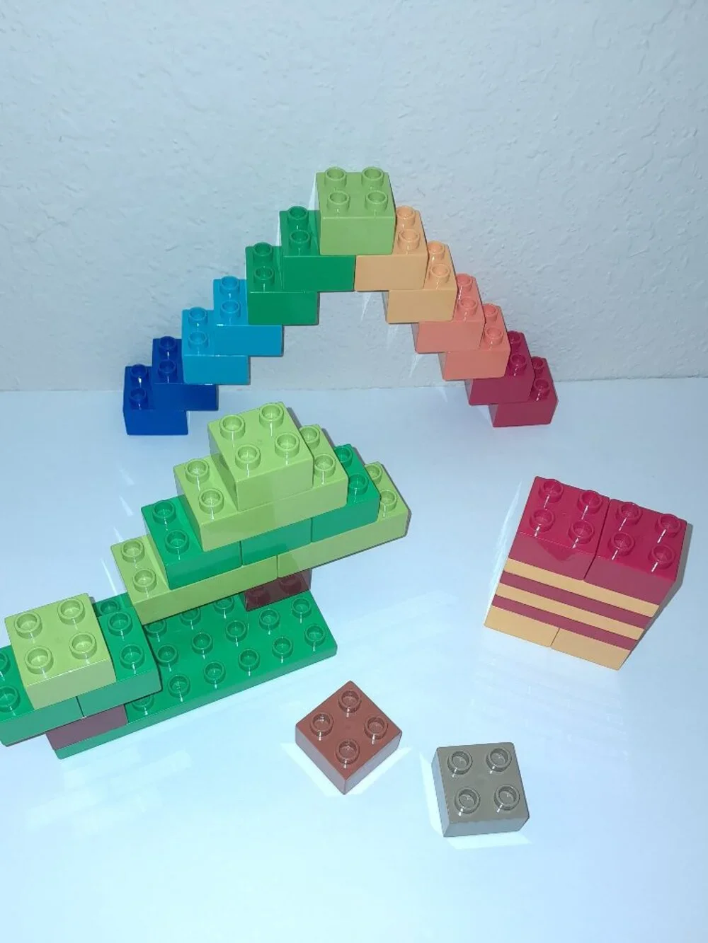 70 Piece LEGO DUPLO Preschool Building Toy: Various Size Basic Bricks (5" x 5") - Picture 2 of 4